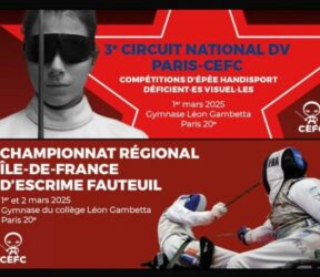 Championnat régional et national d’Escrime