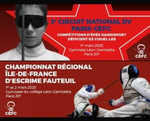 Championnat régional et national d’Escrime