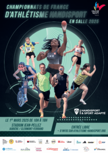 Le PUC au championnat de France d’Athlétisme Handisport en salle 2025